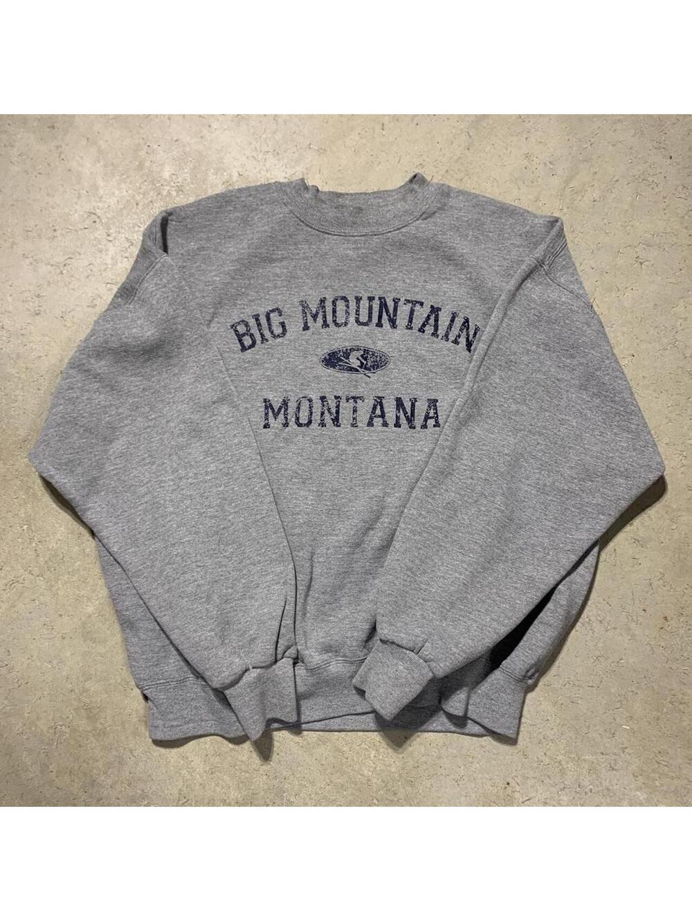 Vintage 90s Big Mountain Montana Jerzees Sweatshirt Mens XL Ski Crewneck